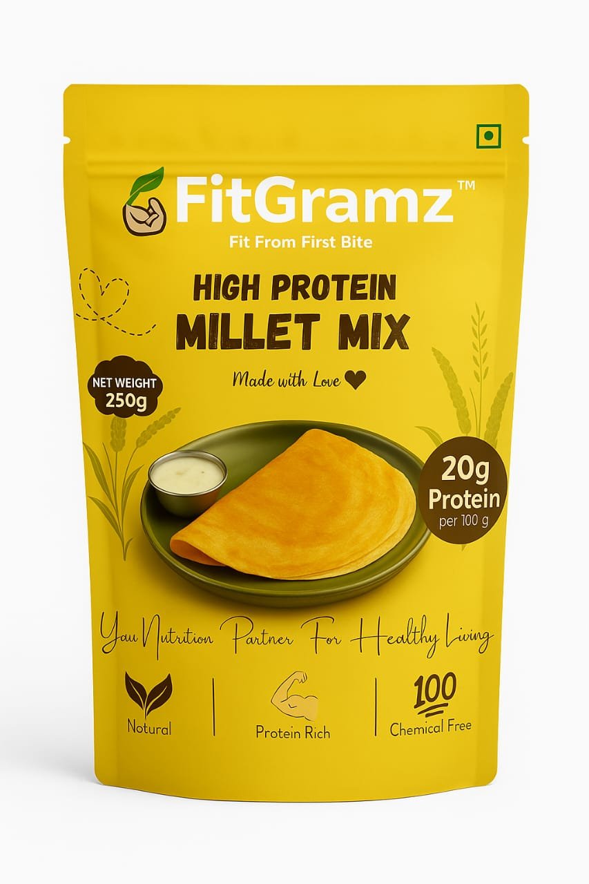 Fitgramz Combo Trial Pack Combo 4 fitgramz high protein millet mix